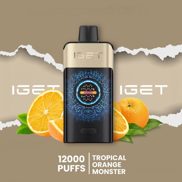 IGET One 12000 Puffs Vape - Tropical Orange Monster Australia