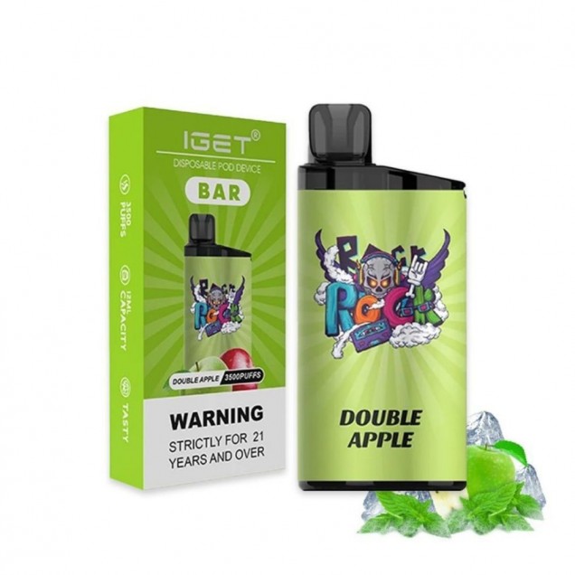 IGET Bar 3500 Puffs Vape - Double Apple Australia