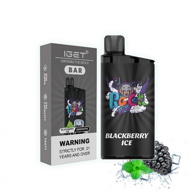 IGET Bar 3500 Puffs Vape - Blackberry Ice Australia
