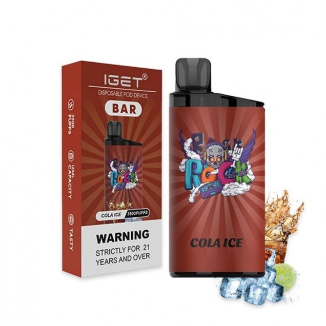 IGET Bar 3500 Puffs Vape - Cola Ice Australia