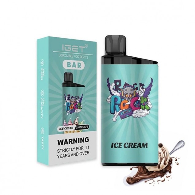 IGET Bar 3500 Puffs Vape - Ice Cream Australia