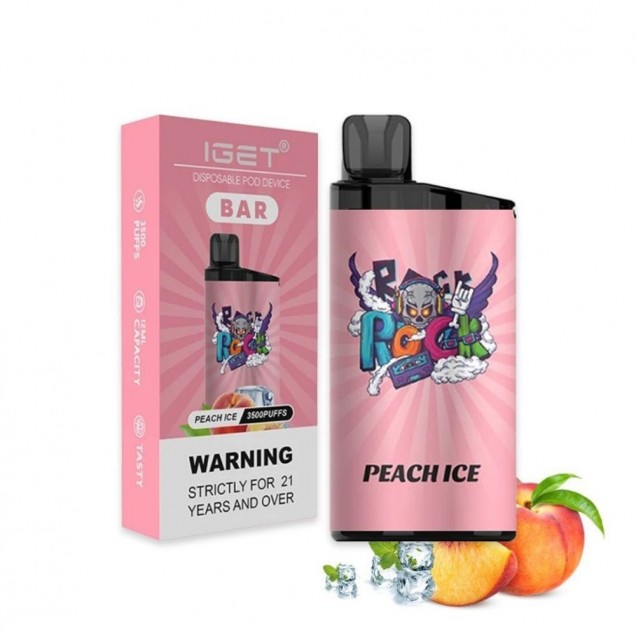 IGET Bar 3500 Puffs Vape - Peach Ice Australia