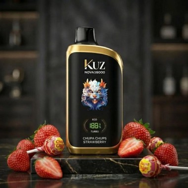 Kuz Nova 16000 Puffs Vape - Chupa Chups Strawberry Australia
