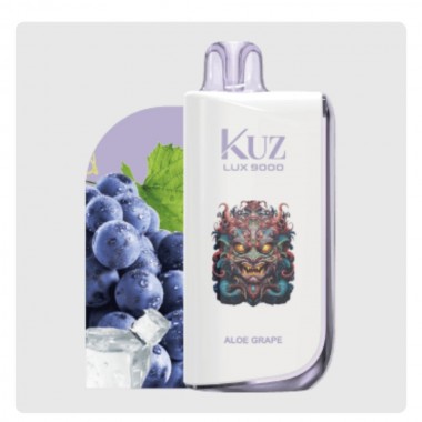 Kuz Lux 9000 Puffs Vape - Aloe Grape Australia
