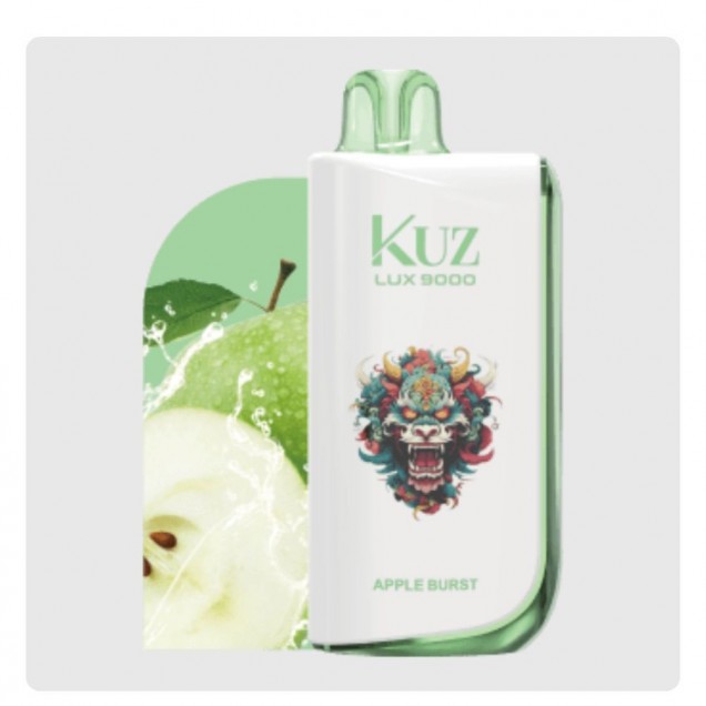 Kuz Lux 9000 Puffs Vape - Apple Burst Australia