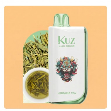 Kuz Lux 9000 Puffs Vape - Longjing Tea Australia