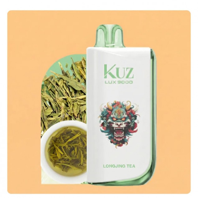 Kuz Lux 9000 Puffs Vape - Longjing Tea Australia