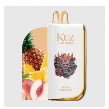Kuz Lux 9000 Puffs Vape - Peach Pineapple Australia