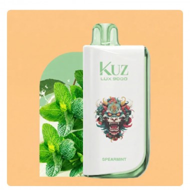 Kuz Lux 9000 Puffs Vape - Spearmint Australia