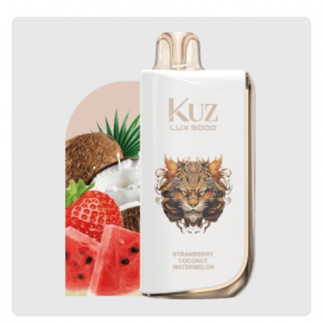 Kuz Lux 9000 Puffs Vape - Strawberry Coconut Watermelon Australia
