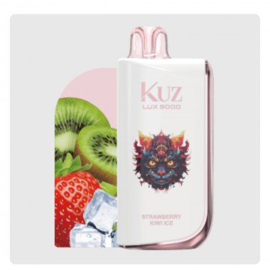 Kuz Lux 9000 Puffs Vape - Strawberry Kiwi Ice Australia
