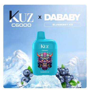 Kuz C6000 Vape - Blueberry Ice Australia