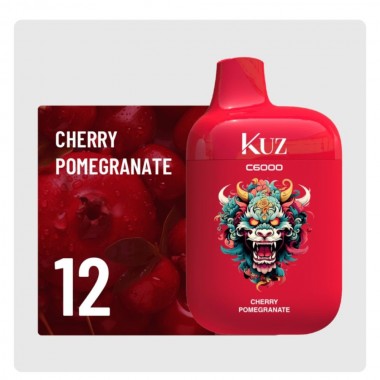 Kuz C6000 Vape - Cherry Pomegranate Australia