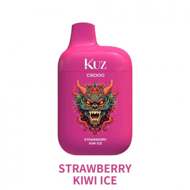 Kuz C6000 Vape - Strawberry Kiwi Ice Australia