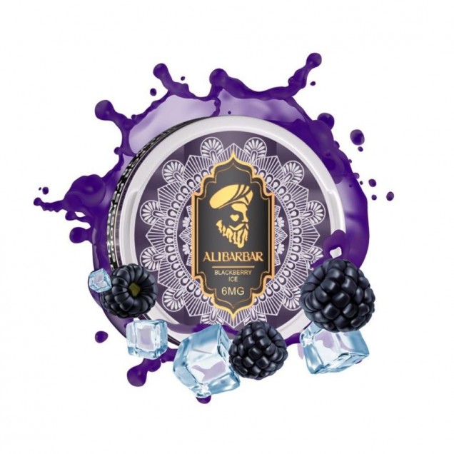 Alibarbar Nicotine Pouches - Blackberry Ice Australia