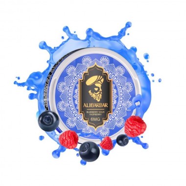 Alibarbar Nicotine Pouches - Blueberry Sour Raspberry Australia