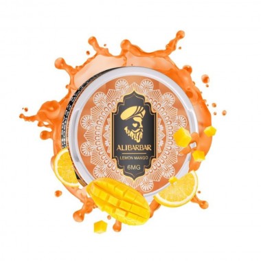 Alibarbar Nicotine Pouches - Lemon Mango Australia