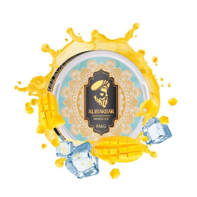 Alibarbar Nicotine Pouches - Mango Ice Australia