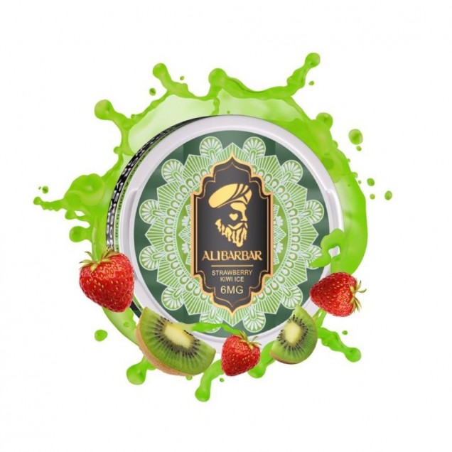 Alibarbar Nicotine Pouches - Strawberry Kiwi Ice Australia