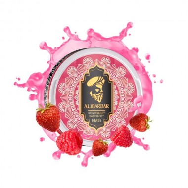 Alibarbar Nicotine Pouches - Strawberry Raspberry Australia