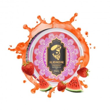 Alibarbar Nicotine Pouches - Strawberry Watermelon Ice Australia