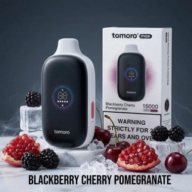 Tomoro 15000 Puffs Vape - Blackberry Cherry Pomegranate Australia
