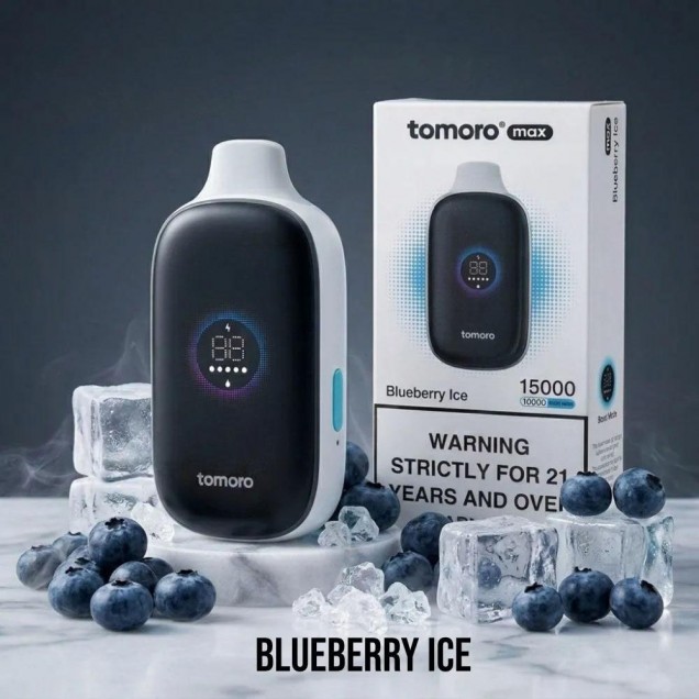 Tomoro 15000 Puffs Vape - Blueberry Ice Australia