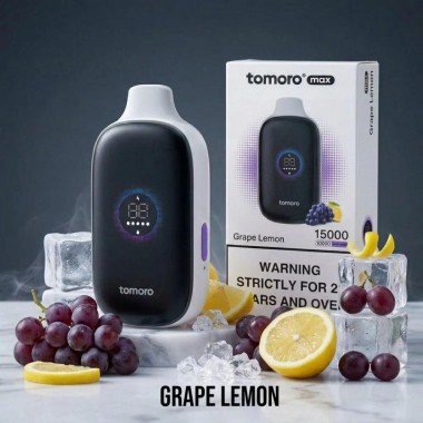 Tomoro 15000 Puffs Vape - Grape Lemon Australia
