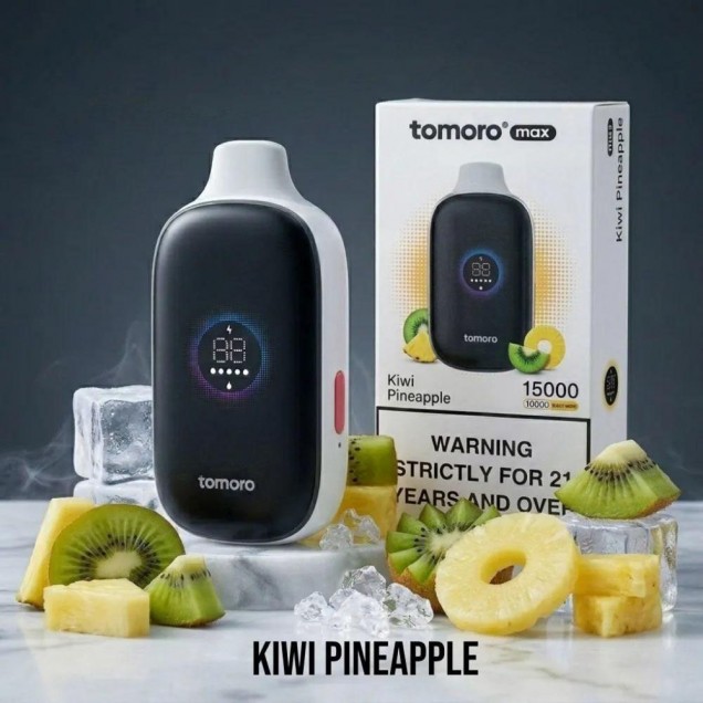 Tomoro 15000 Puffs Vape - Kiwi Pineapple Australia