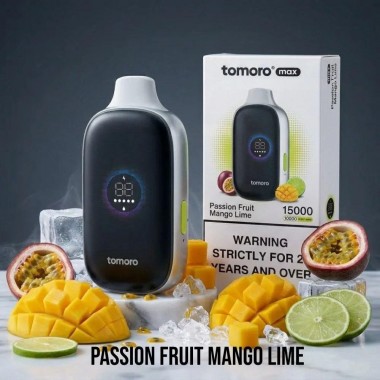 Tomoro 15000 Puffs Vape - Passion Fruit Mango Lime Australia