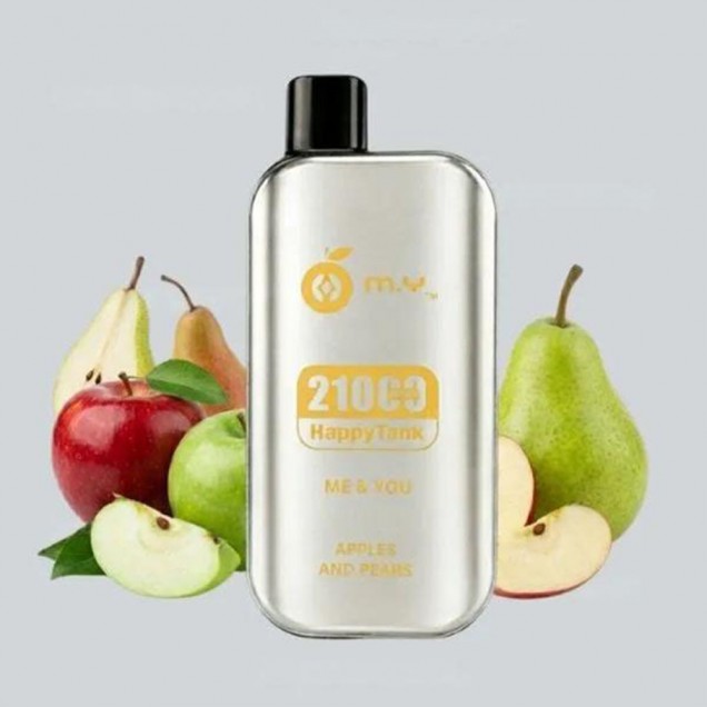 Happy Tank 21000 Puffs Vape - Apples And Pears (No Box) Australia