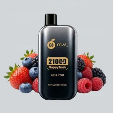 Happy Tank 21000 Puffs Vape - Mixed Berries (No Box) Australia