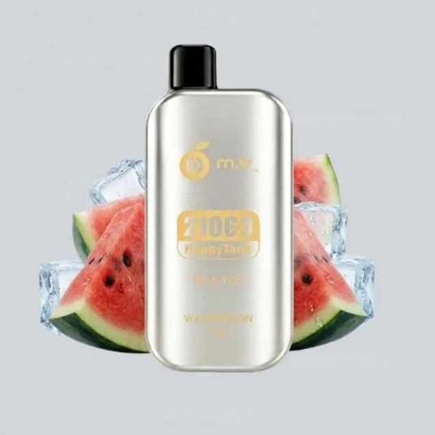 Happy Tank 21000 Puffs Vape - Watermelon Ice (No Box) Australia