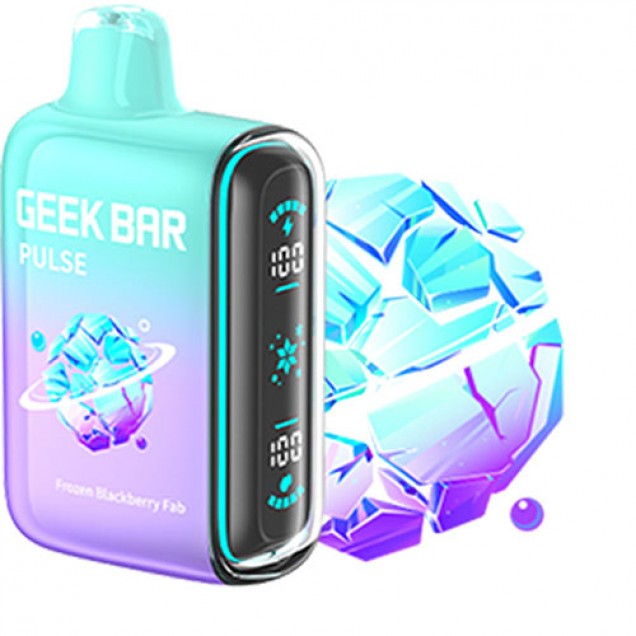 Geek Bar Pulse Frozen Edition 15000 Puffs Vape - Blackberry Fab Australia