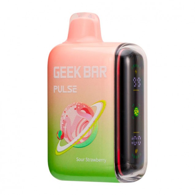 Geek Bar Pulse Standard Edition 15000 Puffs Vape - Sour Strawberry Australia