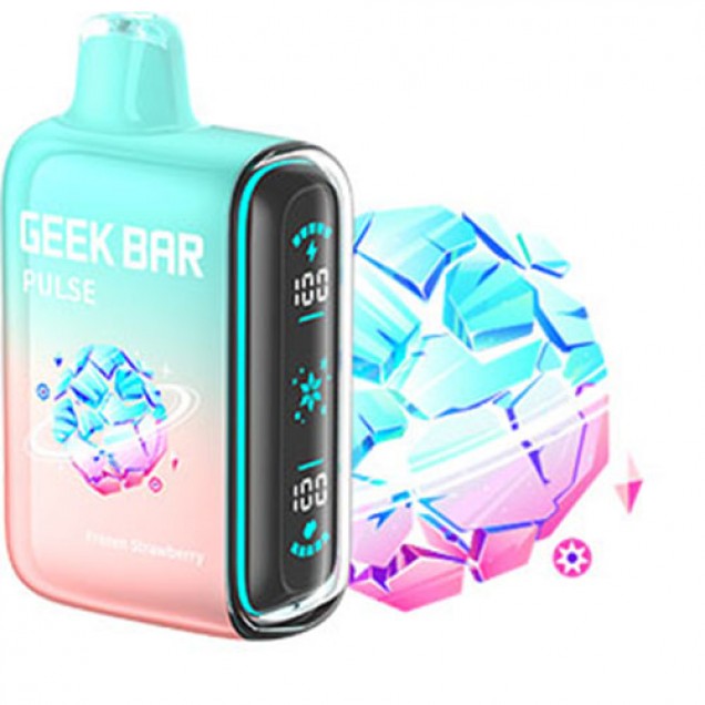 Geek Bar Pulse Frozen Edition 15000 Puffs Vape - Strawberry Australia