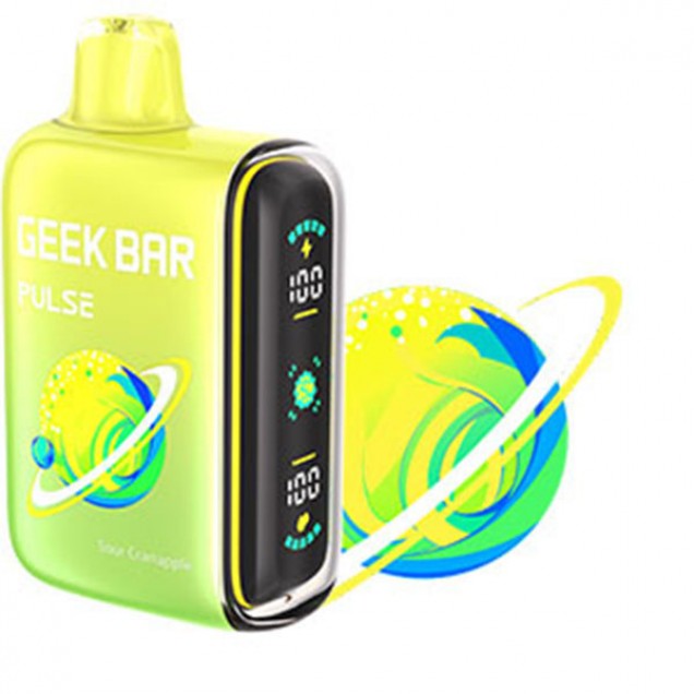 Geek Bar Pulse Sour Edition 15000 Puffs Vape - Sour Cranapple Australia