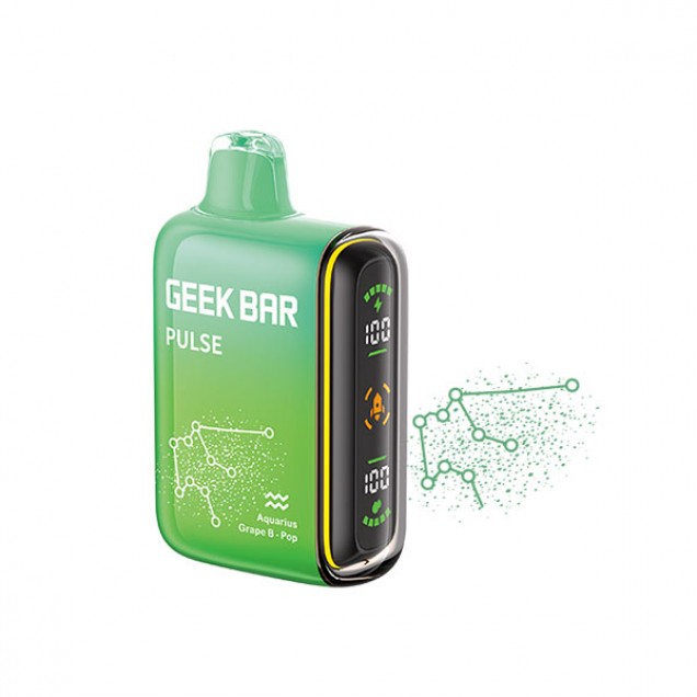 Geek Bar Pulse Zodiac Edition 15000 Puffs Vape - Grape B - Pop Australia