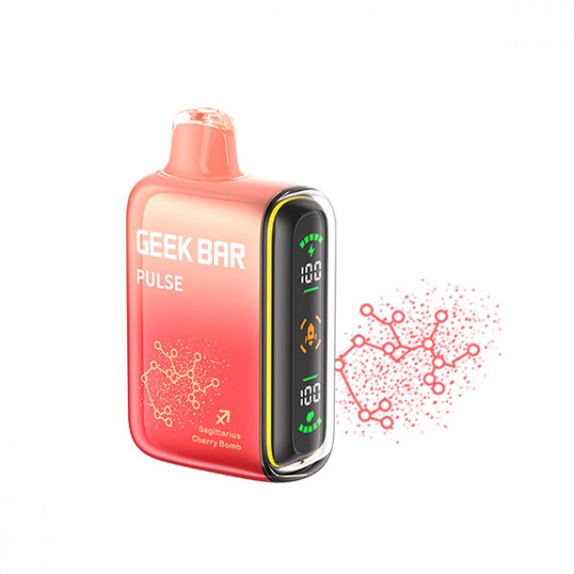 Geek Bar Pulse Zodiac Edition 15000 Puffs Vape - Cherry Bomb Australia