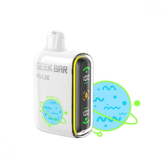 Geek Bar Pulse Planet Edition 15000 Puffs Vape - Miami Mint Australia