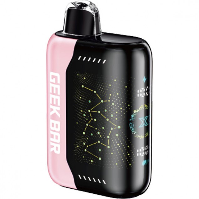 Geek Bar Pulse X Zero Nicotine 25000 Puffs Vape - Strawberry B-Pop Australia