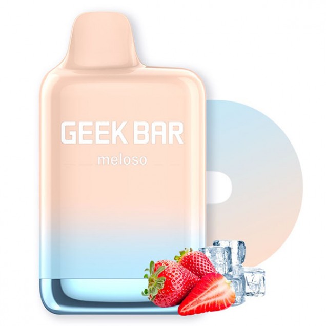 Geek Bar Meloso Max 9000 Puffs Vape - Strawberry Ice Australia