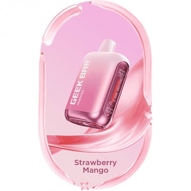Geek Bar Meloso Max 2 12000 Puffs Vape - Strawberry Mango Australia