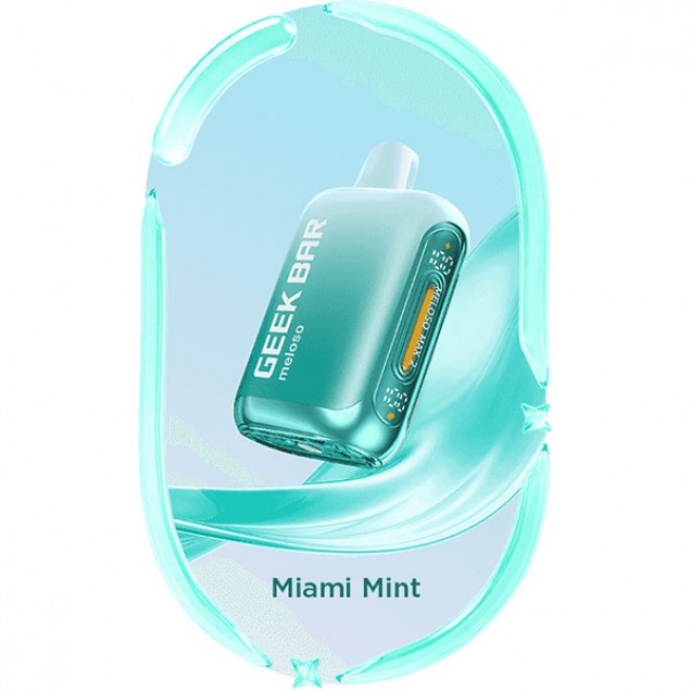 Geek Bar Meloso Max 2 12000 Puffs Vape - Miami Mint Australia