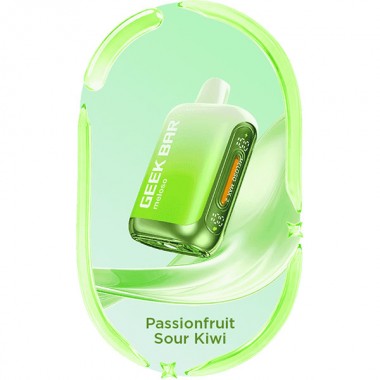 Geek Bar Meloso Max 2 12000 Puffs Vape - Passionfruit Sour Kiwi Australia