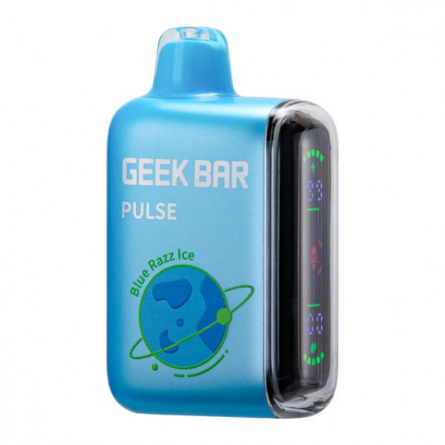 Geek Bar Pulse Zero Nicotine 15000 Puffs Vape - Blue Razz Ice Australia
