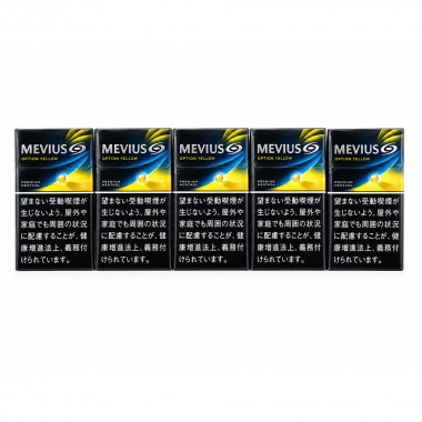 Mevius Option Yellow 5 Premium Menthol Australia