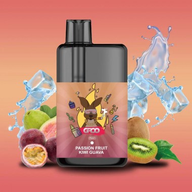 GROO Max 10000 Puffs Vape - Passion Fruit Kiwi Guava Ice Australia