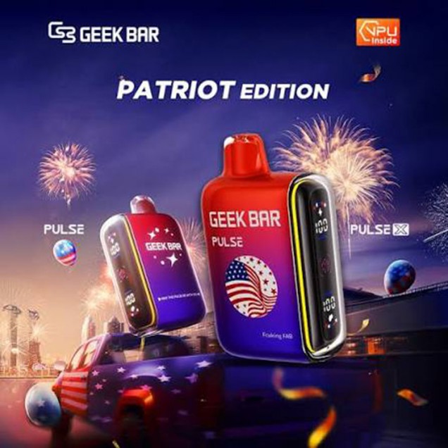 Geek Bar Pulse Patriot Edition 15000 Puffs Vape Australia