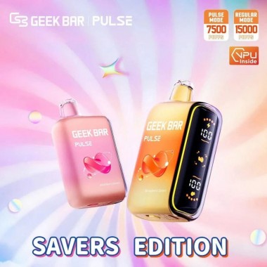 Geek Bar Pulse Savers Edition 15000 Puffs Vape Australia